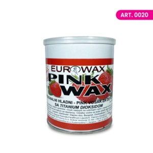 EUROWAX Vosak Pink titanium JAGODA 800ml EUROWAX Vosak Pink titanium JAGODA 800ml