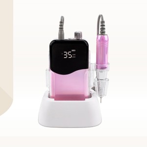 BO NAILS Bežična električna turpija za nokte pink BO NAILS Bežična električna turpija za nokte pink