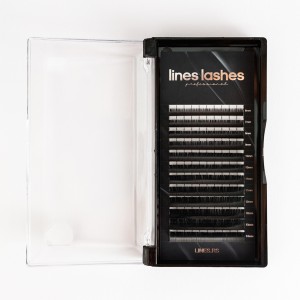 LINES LASHES 0.10 M MIX 6-14mm svilene trepavice LINES LASHES 0.10 M MIX 6-14mm svilene trepavice