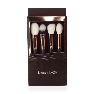 LINES LASHES LINESxLAZA set četkica za lice LINES LASHES LINESxLAZA set četkica za lice