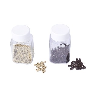 HM Mikroringovi za nadogradnju pramenova 500/1 crna HM Mikroringovi za nadogradnju pramenova 500/1 crna