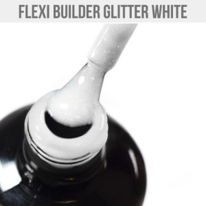 MYSTC NAILS Flexi Builder Glitter White Gel-Lak 12 ml MYSTC NAILS Flexi Builder Glitter White Gel-Lak 12 ml