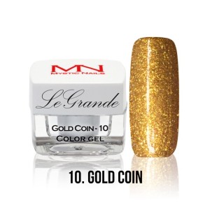 MYSTC NAILS LeGrande Color Gel - no.10. - Gold Coin - 4 g