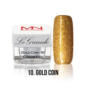 MYSTC NAILS LeGrande Color Gel - no.10. - Gold Coin - 4 g MYSTC NAILS LeGrande Color Gel - no.10. - Gold Coin - 4 g