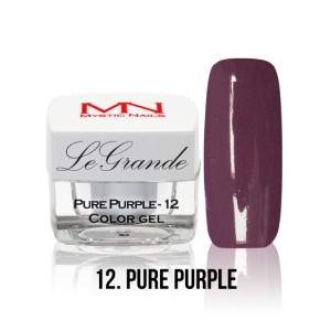 MYSTC NAILS LeGrande Color Gel - no.12. - Pure Purple - 4 g MYSTC NAILS LeGrande Color Gel - no.12. - Pure Purple - 4 g