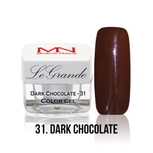 MYSTC NAILS LeGrande Color Gel - no.31. - Dark Chocolate - 4 g