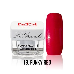 MYSTC NAILS LeGrande Color Gel - no.18. - Funky Red - 4 g