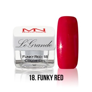 MYSTC NAILS LeGrande Color Gel - no.18. - Funky Red - 4 g MYSTC NAILS LeGrande Color Gel - no.18. - Funky Red - 4 g
