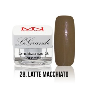 MYSTC NAILS LeGrande Color Gel - no.28. - Latte Macchiato - 4 g MYSTC NAILS LeGrande Color Gel - no.28. - Latte Macchiato - 4 g
