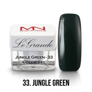 MYSTC NAILS LeGrande Color Gel - no.33. - Jungle Green - 4g MYSTC NAILS LeGrande Color Gel - no.33. - Jungle Green - 4g