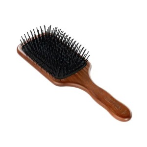 ACCA KAPPA  Pneumatic Paddle Brush – Kotibé Wood – POM Pins – Četka za zagladjivanje kose i masažu vlasišta