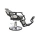 ARCOBALENO Berberska stolica TIBER 5258D-1 - A30 siva