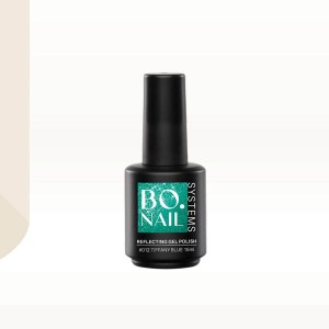 BO NAILS Gel lak za nokte  RF012 "Tiffany Blue" Plavi - 15 ml