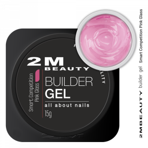 2M BEAUTY SMART COMPETITION PINK GLASS 15g