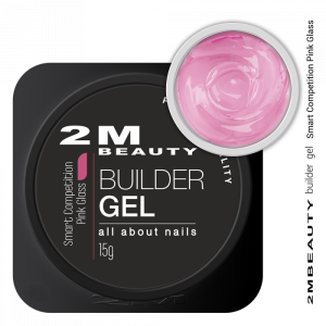 2M BEAUTY SMART COMPETITION PINK GLASS 15g 2M BEAUTY SMART COMPETITION PINK GLASS 15g