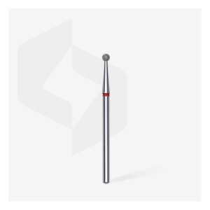 STALEKS Dijamantski nastavak za el. turpiju kuglica, crvena 2,5mm STALEKS Dijamantski nastavak za el. turpiju kuglica, crvena 2,5mm