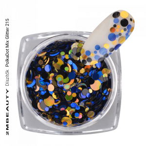 2M BEAUTY POLKADOT - MIX GLITTER 215 2M BEAUTY POLKADOT - MIX GLITTER 215