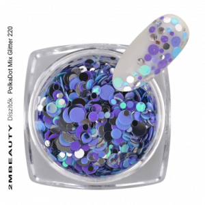 2M BEAUTY POLKADOT - MIX GLITTER 220 2M BEAUTY POLKADOT - MIX GLITTER 220