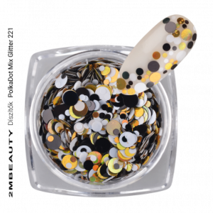 2M BEAUTY POLKADOT - MIX GLITTER 221 2M BEAUTY POLKADOT - MIX GLITTER 221