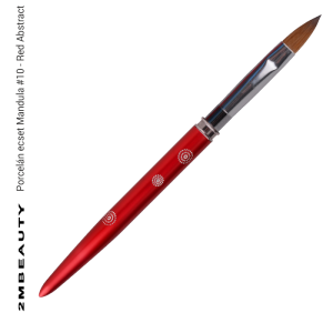 2M BEAUTY ČETKICA ZA AKRIL - BADEM #10 red abstrakt 2M BEAUTY ČETKICA ZA AKRIL - BADEM #10 red abstrakt