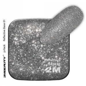 2M BEAUTY GEL LACK - REFLECTIVE BASE 01 2M BEAUTY GEL LACK - REFLECTIVE BASE 01