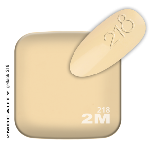 2M BEAUTY GEL LAK - MAT 218 5ml 2M BEAUTY GEL LAK - MAT 218 5ml