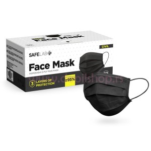 Maska hiruška CRNA 1 kom Maska hiruška CRNA 1 kom