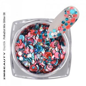 2M BEAUTY POLKADOT - MIX GLITTER 08 2M BEAUTY POLKADOT - MIX GLITTER 08