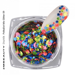 2M BEAUTY POLKADOT - MIX GLITTER 09 2M BEAUTY POLKADOT - MIX GLITTER 09