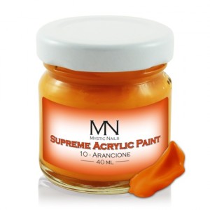 MYSTIC NAILS Supreme Akrilna boja - no.10. Arancione - 40 ml