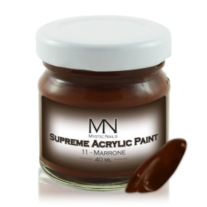 MYSTIC NAILS Supreme Akrilna boja - no.11. Marrone - 40 ml