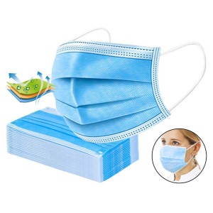 PLP MASKA TROSLOJNA ZA LICE PLAVA BOJA PLP MASKA TROSLOJNA ZA LICE PLAVA BOJA