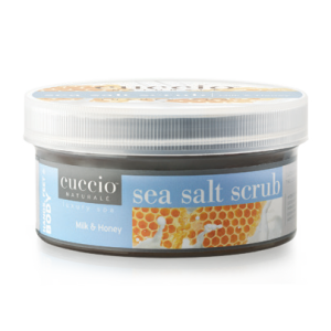 CUCCIO SEA SALT SCRUB Med & Mleko (MEDIUM SALTS) 553 g CUCCIO SEA SALT SCRUB Med & Mleko (MEDIUM SALTS) 553 g
