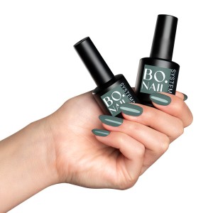 BO NAILS Gel lak za nokte 034 "Sage" Zeleni - 7 ml