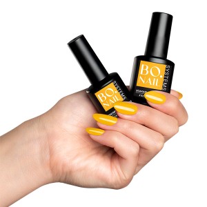 BO NAILS Gel lak za nokte 105 "Let It Shine" Žuti - 7 ml BO NAILS Gel lak za nokte 105 "Let It Shine" Žuti - 7 ml