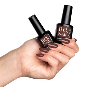 BO NAILS Gel lak za nokte 129 "Total Bliss" Braon - 7 ml BO NAILS Gel lak za nokte 129 "Total Bliss" Braon - 7 ml