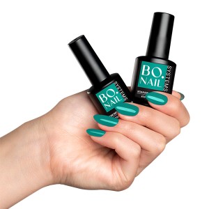 BO NAILS Gel lak za nokte  096 "Turqueen" Tirkizni - 7 ml