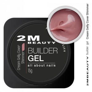 2M BEAUTY CREAM GELLY COVER SHIMMER BUILDER GEL 15g