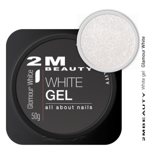2M BEAUTY GLAMOUR WHITE GEL 30g