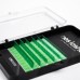 LINES LASHES Trepavice u boji - 0.07 D MIX 8-13mm - ZELENA