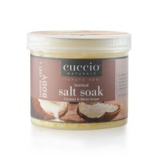 CUCCIO SCENTUAL SALT SOAK Kokos i Đumbir 822 g
