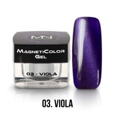 MYSTIC NAILS MagnetiColor Gel - 03 - Viola - 4g