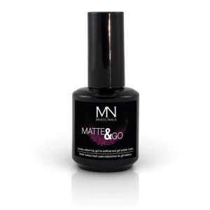 MYSTIC NAILS Matte & Go Top Gel - 10ml MYSTIC NAILS Matte & Go Top Gel - 10ml