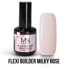 MYSTIC NAILS Flexi Builder Milky Rose Gel-Lak 12 ml