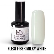 MYSTIC NAILS Flexi Fiber Milky White Gel-Lak 12 ml