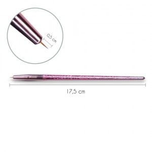 MYSTIC NAILS Liner Četkica #000 - Pink MYSTIC NAILS Liner Četkica #000 - Pink