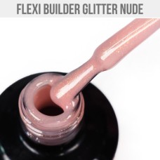 MYSTIC NAILS Flexi Builder Glitter Nude Gel-Lak 12 ml