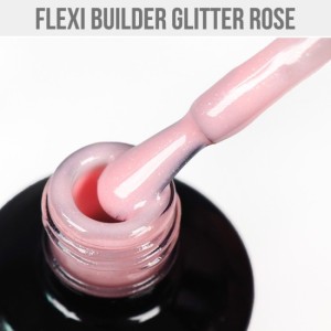 MYSTIC NAILS Flexi Builder Glitter Rose Gel-Lak 12 ml MYSTIC NAILS Flexi Builder Glitter Rose Gel-Lak 12 ml