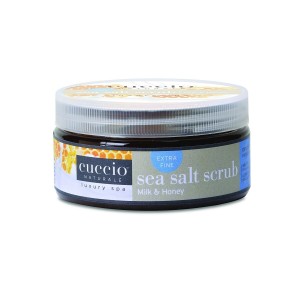 CUCCIO SEA SALT SCRUB Med & Mleko (ULTRA FINE SALTS) 226 g CUCCIO SEA SALT SCRUB Med & Mleko (ULTRA FINE SALTS) 226 g