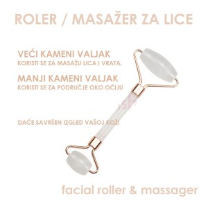 Roler - masažer za lice ŽAD beli Roler - masažer za lice ŽAD beli